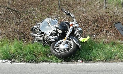 Incidente sulla Provinciale 109 a Pogliano, grave motociclista