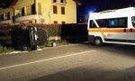 Incidente sulla Novedratese, due feriti a Lomazzo