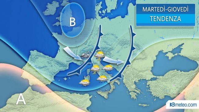 Pasquetta col sole ma da domani torna il maltempo