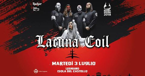 “It’s time to Rock!!” al Rugby Sound con i Lacuna Coil