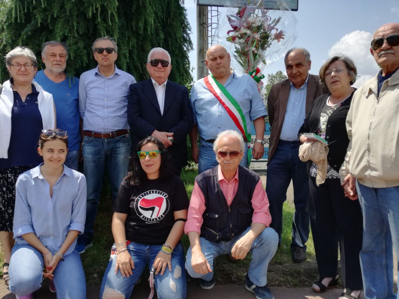 Un mazzo di fiori per Aldo Moro