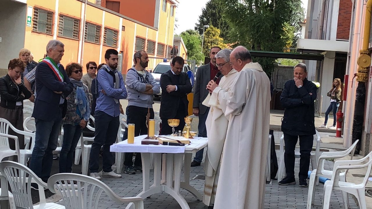 Canegrate, anche una Santa Messa per i lavoratori FOTO e VIDEO