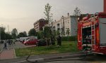 Notte di fuoco a Settimo, bruciate 9 auto in via Airaghi FOTO