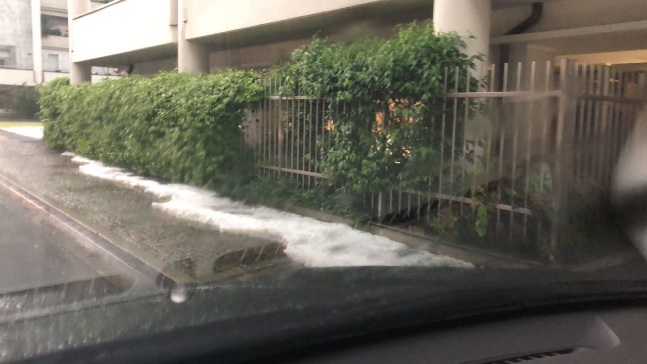 Grandine a Legnano, città in tilt