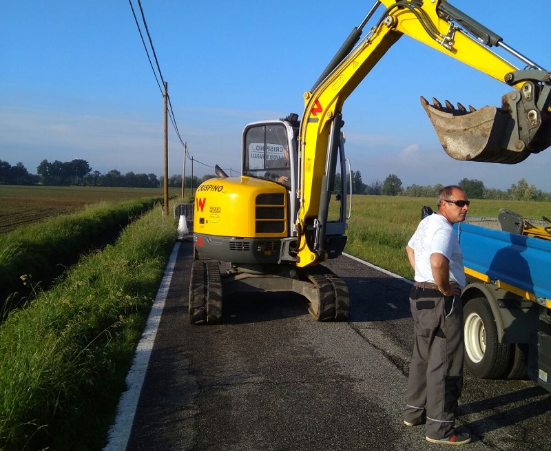Ozzero, Sp 52 chiusa per cedimento: operai già al lavoro