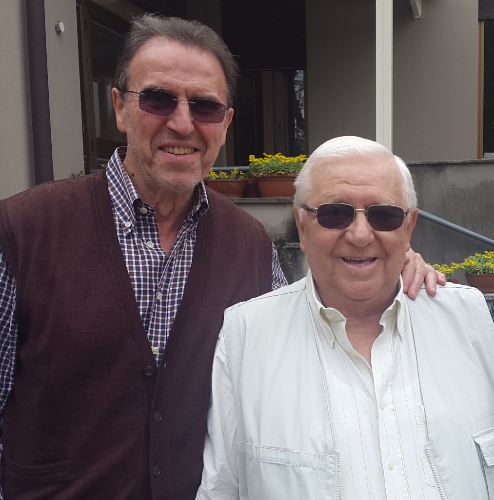 Charlie Recalcati in paese per riabbracciare l’amico dopo 50 anni