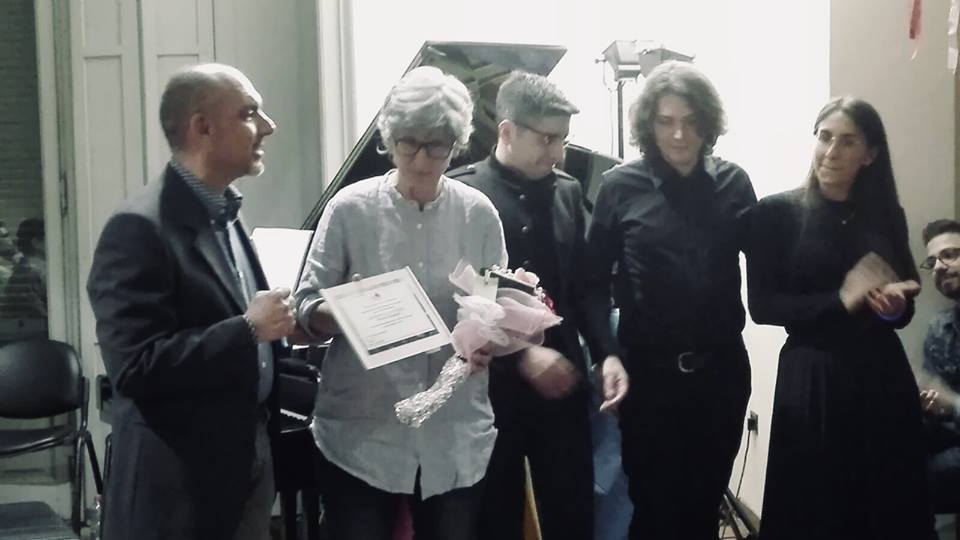 Serata dei diritti, Piras socia onoraria