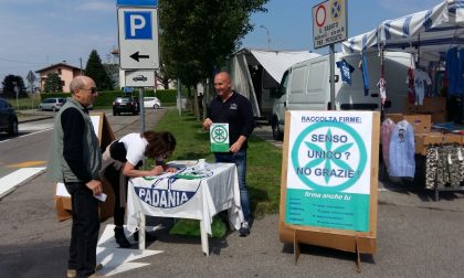 Turate: raccolta firme della Lega contro la nuova viabilità