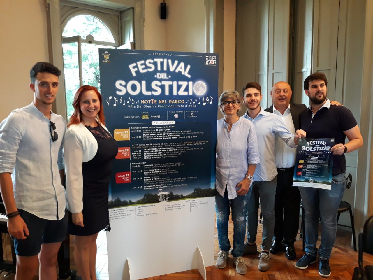 Totem lancia il festival del  solstizio