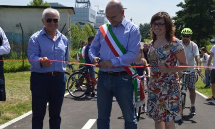 Inaugurato il completamento della ciclabile Garbatola-Betulle