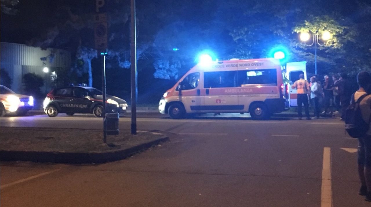 Cornaredo, investito 17enne in via Brera | FOTO