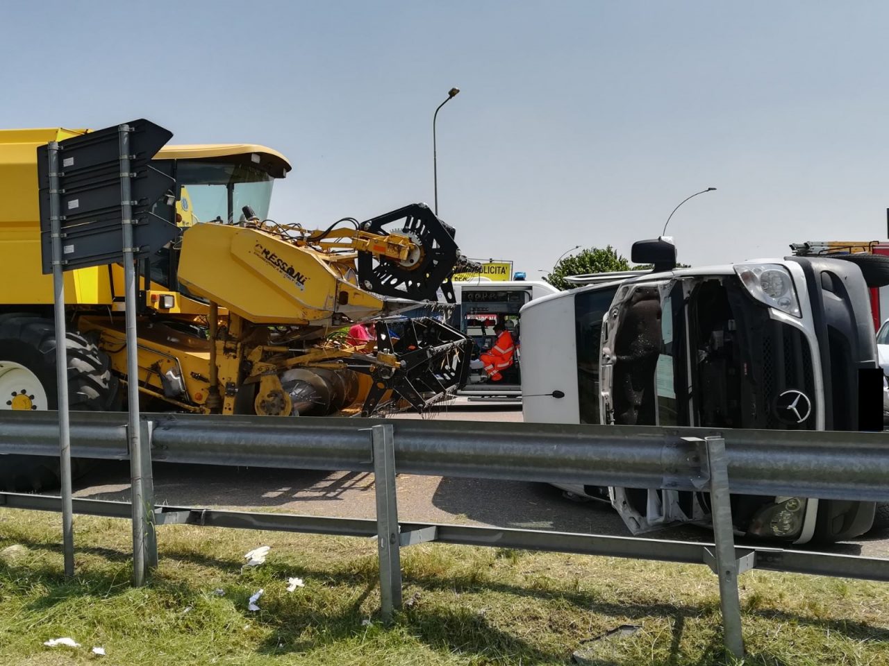 Violento incidente all’incrocio maledetto FOTO