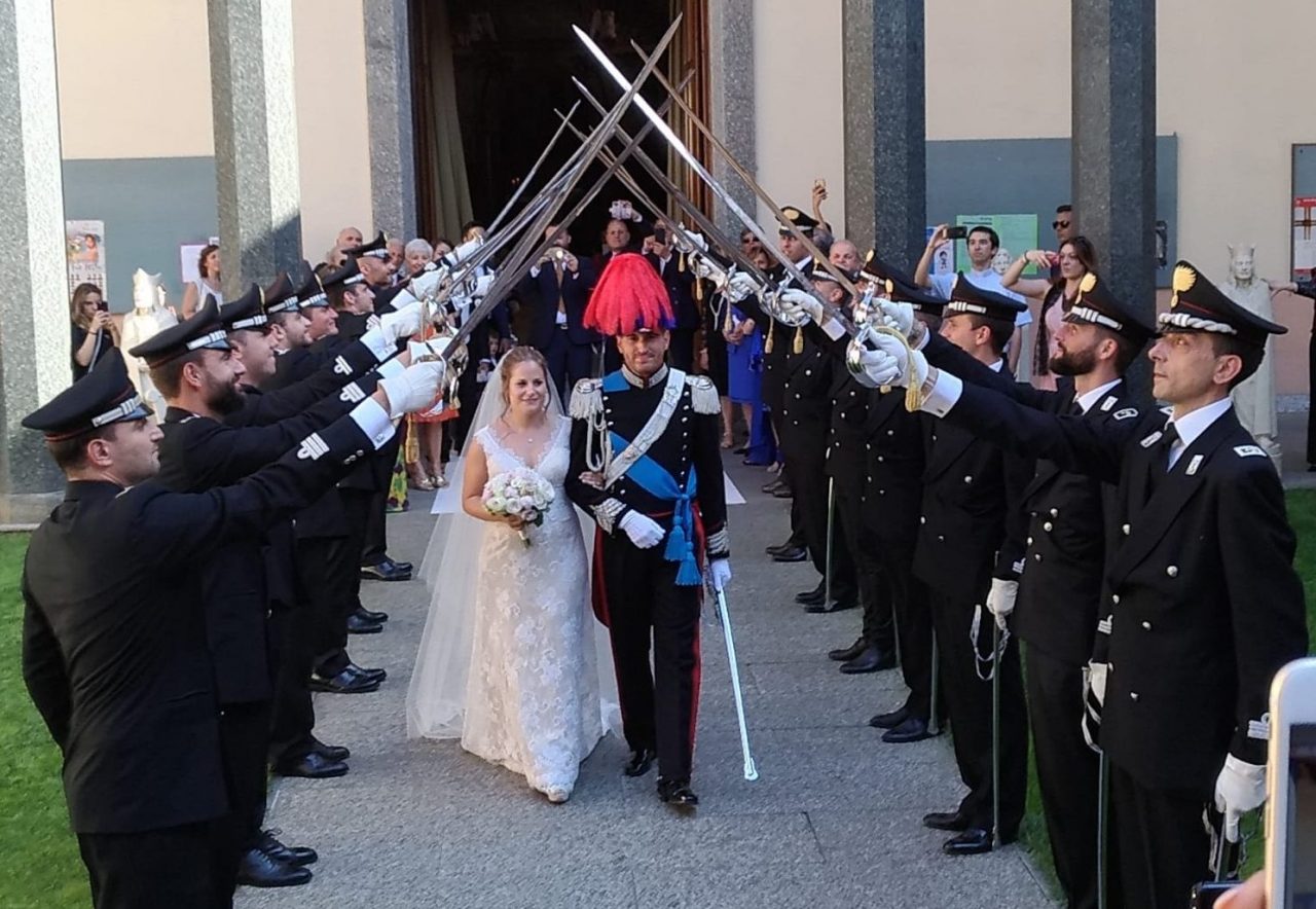 Fiori d’arancio per il capitano di Rho
