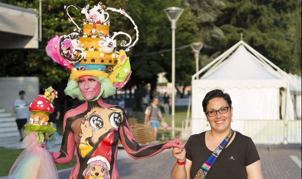 Body painting, Stefania e Cristina brillano ai Campionati italiani LE FOTO
