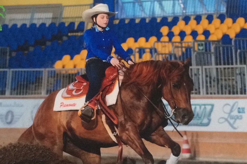 Elisa Maggiore, 13 anni, è la migliore “Cowgirl” d’Italia