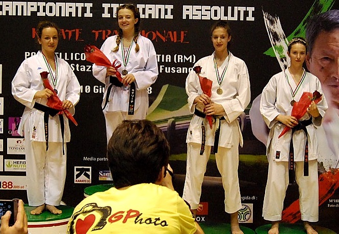 Karate, la gaggianese Raissa Varieschi terza ai Campionati italiani