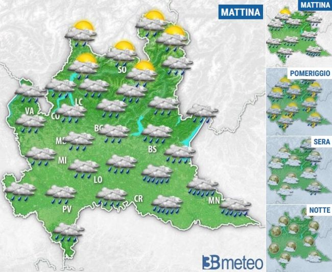 METEO LOMBARDIA Tempo instabile fino a venerdì ma il weekend sarà da luglio