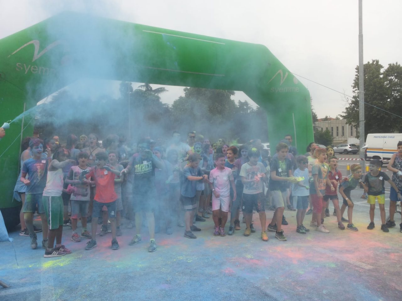 Stramagentina colora la città