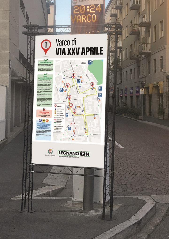 Nuova Ztl a Legnano: si parte mercoledì 25