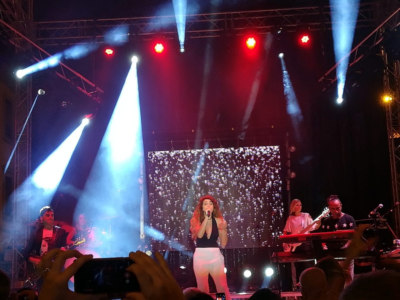 Castano Primo, concerto Matia Bazar