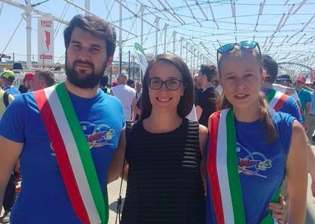 Debutto sportivo per il neosindaco Colombo