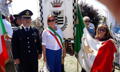 Chiara Calati alla commemorazione dell'eccidio di Sant'Anna di Stazzema FOTO