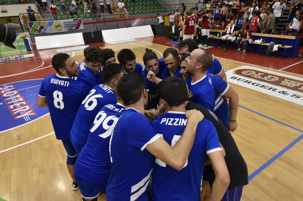 Tchoukball, Italia in trionfo
