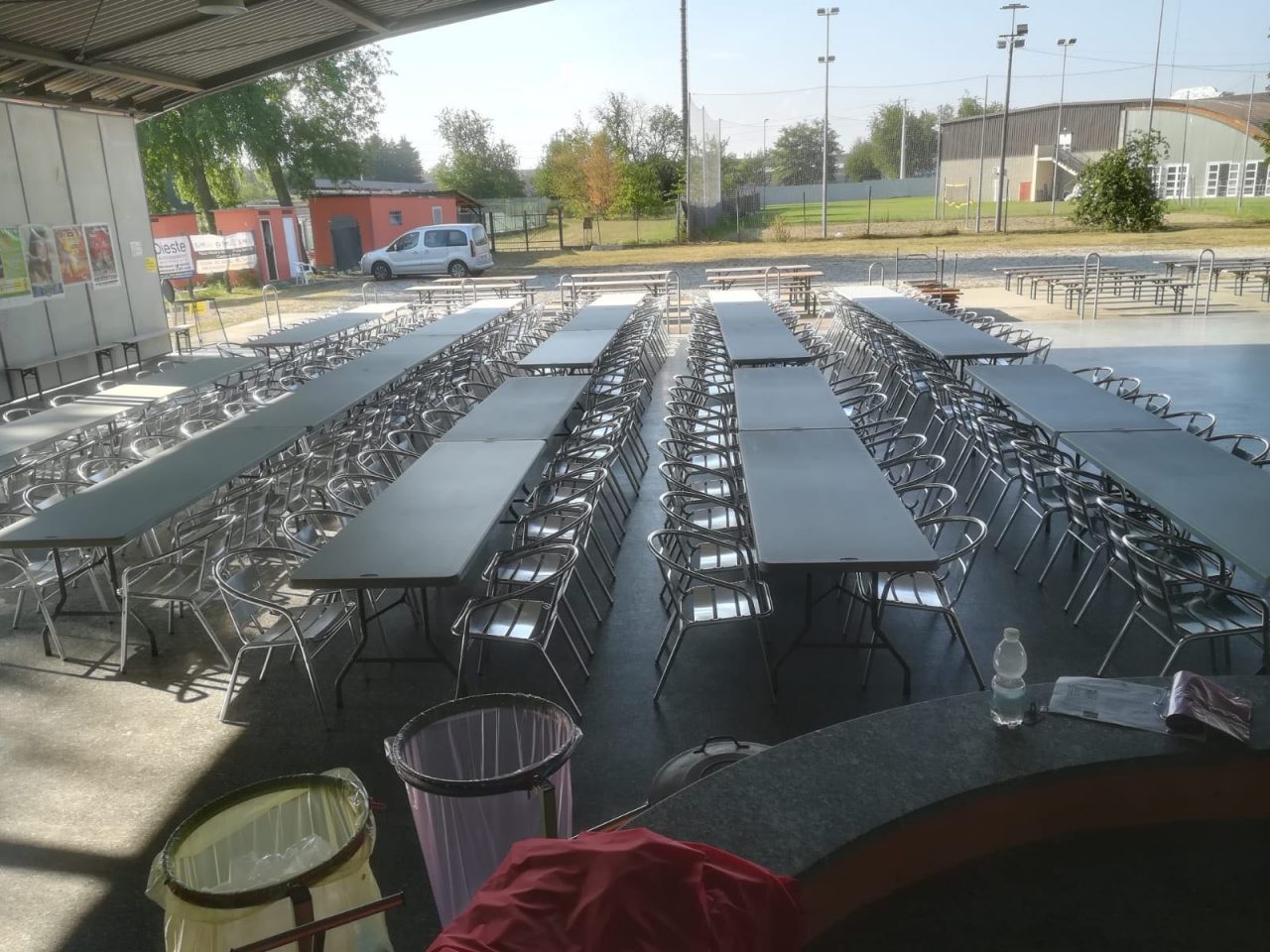 Tensostruttura a Castano: finiti i lavori per sistemarla