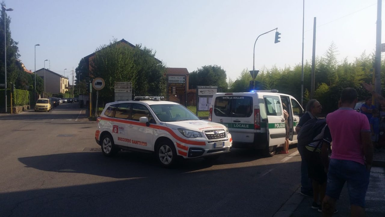 Bambina investita da auto pirata a Bollate