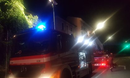 Rho - Incendio in un appartamento in corso Europa