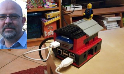 Rescaldina, il sindaco diventa inventore e realizza un pc con i Lego