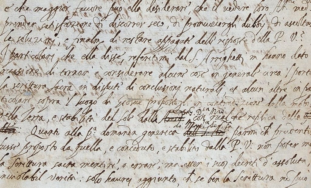 Galileo Galilei, la lettera eretica ritrovata dall’Università di Bergamo