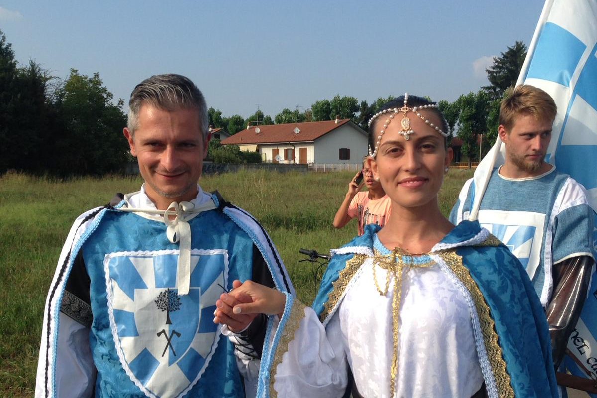 Palio di Rescaldina, grande sfilata medievale in attesa dell’inizio dei tornei LE FOTO