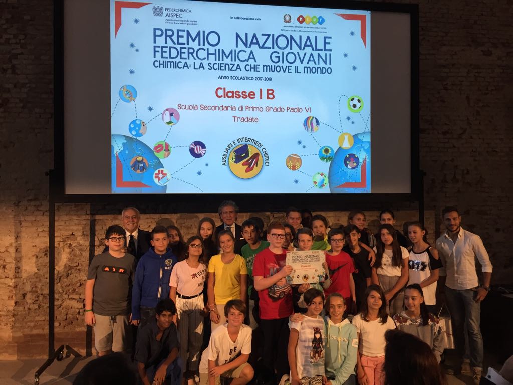 I Pavoni Tradate primi al concorso nazionale Federchimica