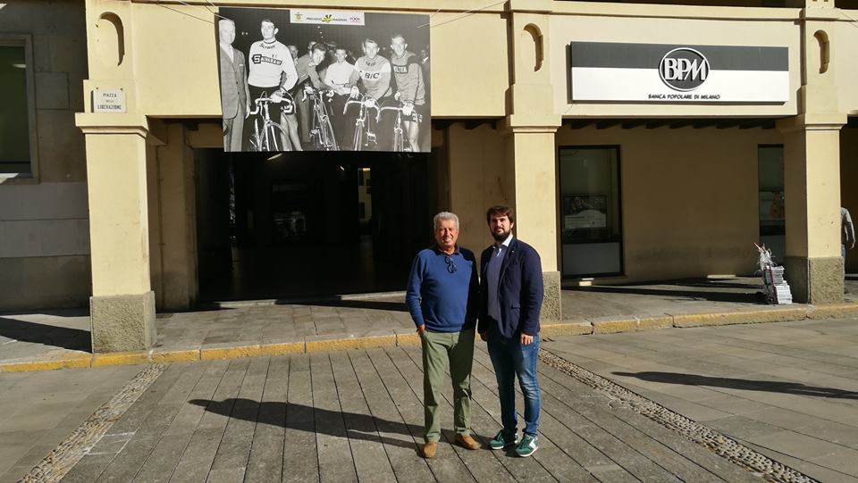 Le immagini del Magentino accolgono i campioni del ciclismo