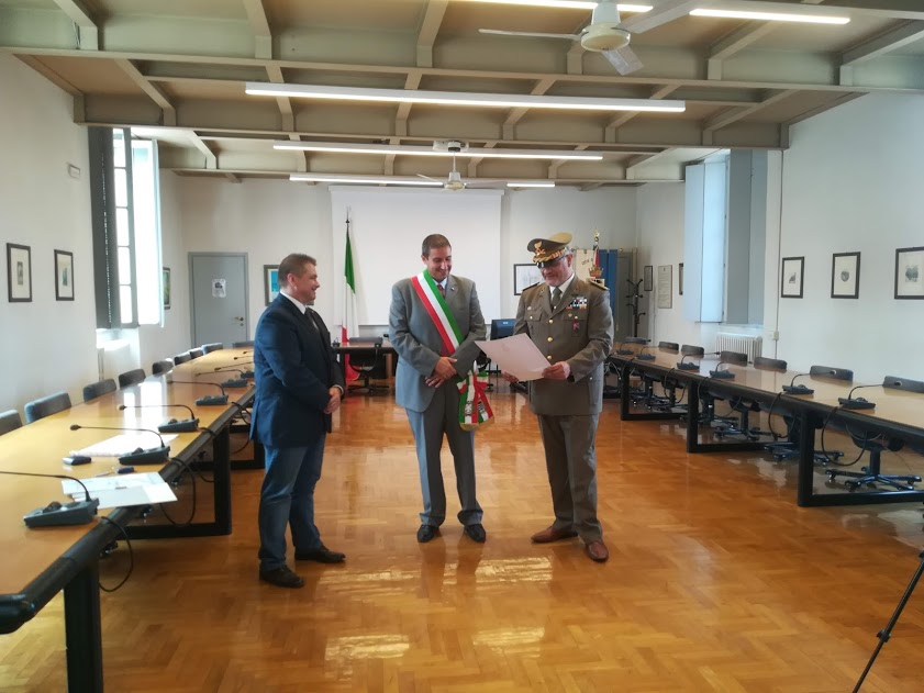 Corbetta dà l’arrivederci al comandante Arnò