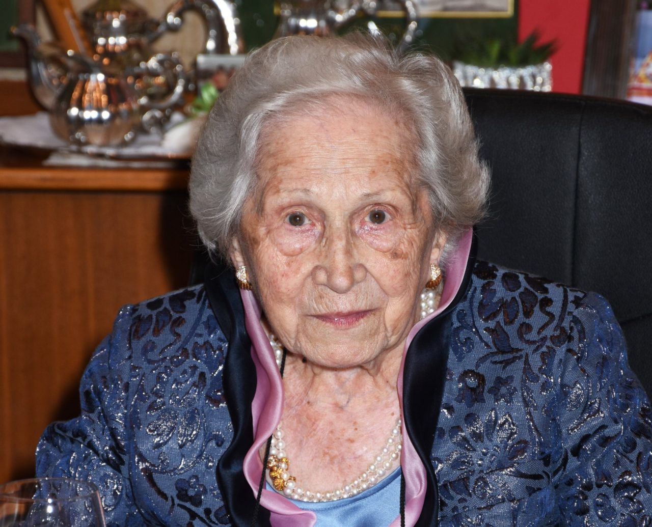 Donna Carla, 100 anni e una vita da imprenditrice