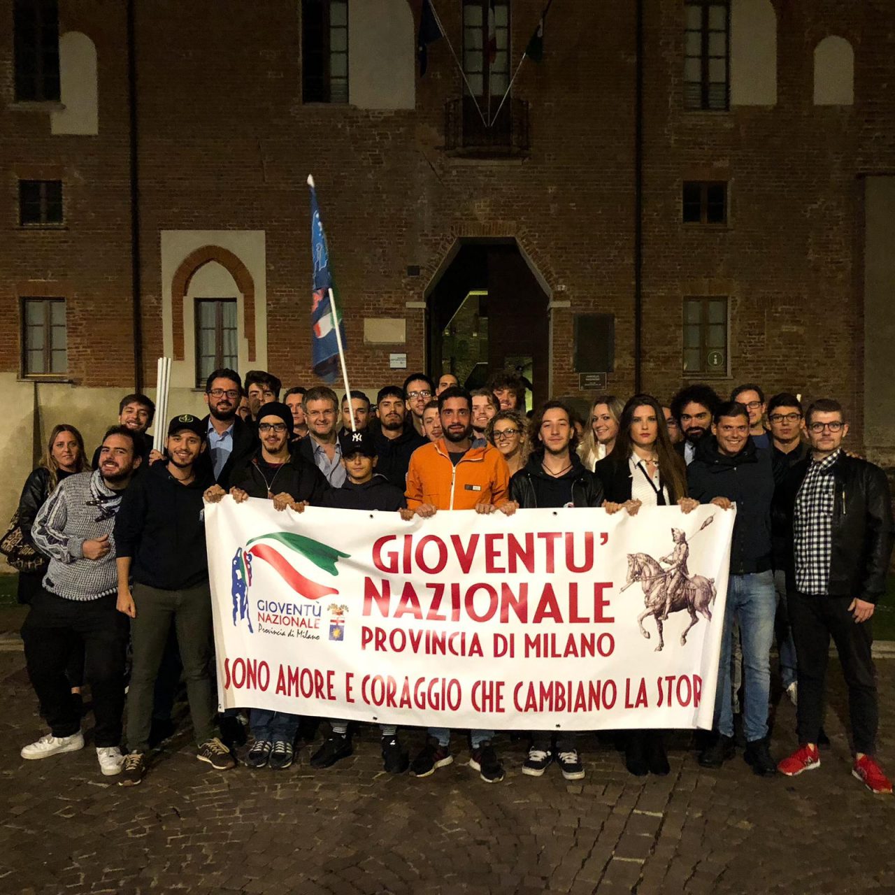 Gioventù Nazionale ad Abbiategrasso