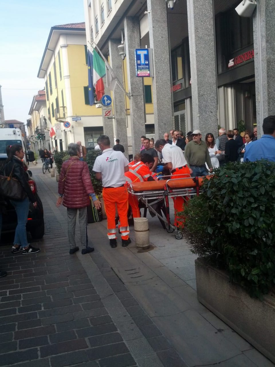 pedone investito