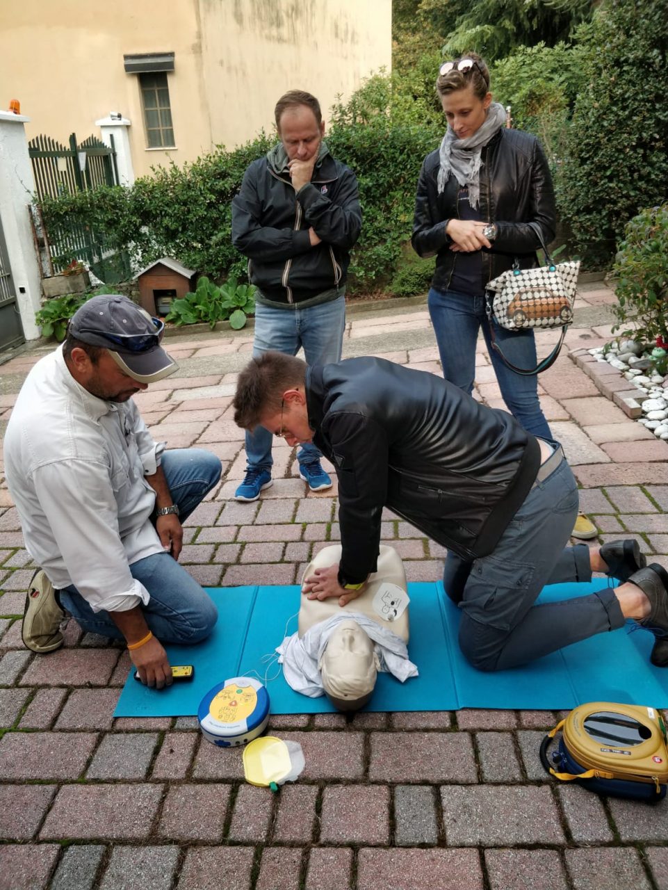 Nuovo defibrillatore a Legnano