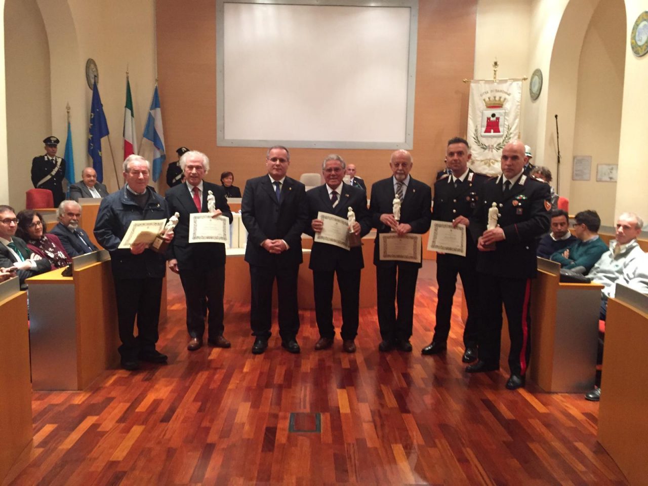 Ciocchina 2018: premiati i benemeriti di Saronno
