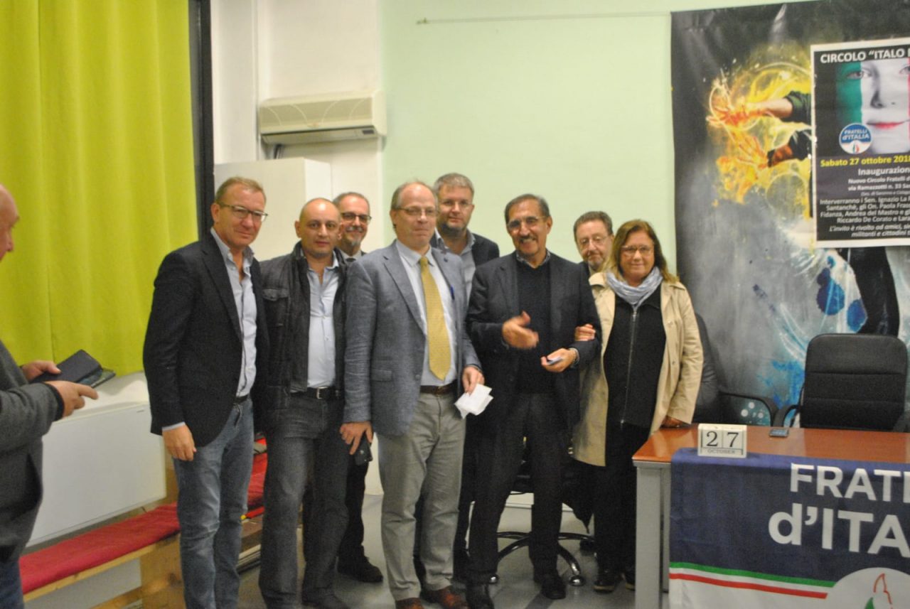 Fratelli d’Italia: inaugurata la nuova sede saronnese