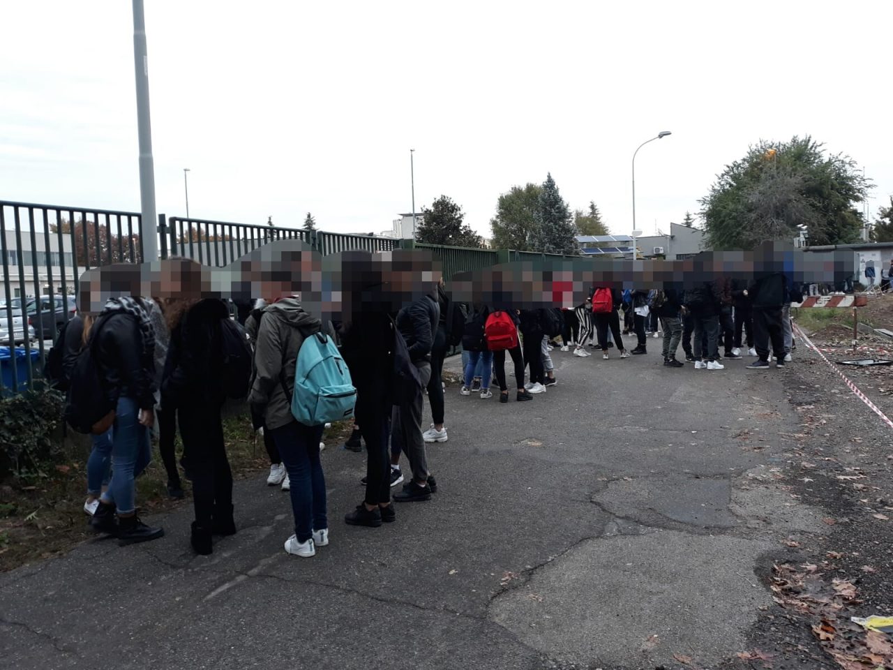 Sciopero degli studenti al Marcora di Inveruno