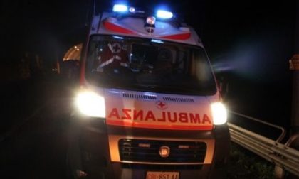 Incidente all'alba: quattro uomini in ospedale SIRENE DI NOTTE