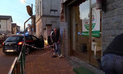 Attacco vandalico contro la sede della lista del sindaco a Cogliate
