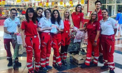 Una tonnellata e mezza di solidarietà con la Croce rossa