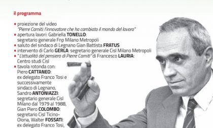 Pierre Carniti, a Legnano una giornata di studi