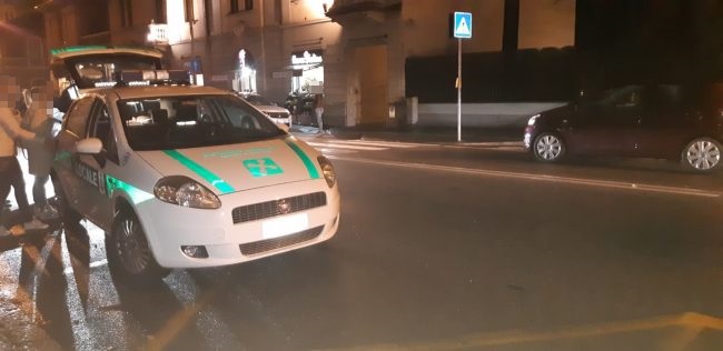 Professoressa del Bernocchi investita, un grande spavento