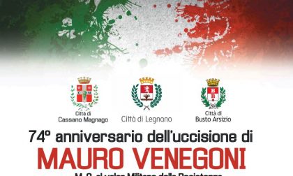 Cerimonia in ricordo di Mauro Venegoni domenica 28 ottobre
