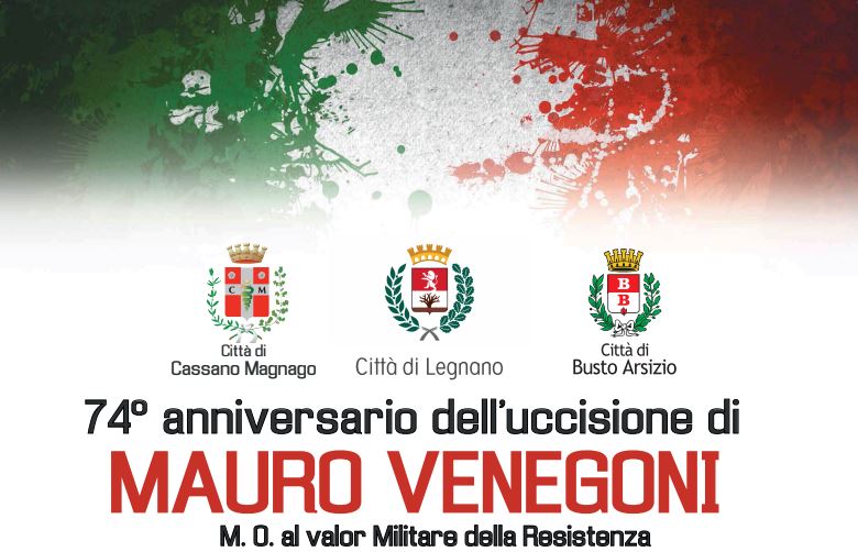 Cerimonia in ricordo di Mauro Venegoni domenica 28 ottobre